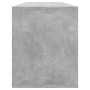 TV-Schrank aus betongrauem Sperrholz, 130 x 35 x 50 cm von vidaXL, TV-Möbel - Ref: Foro24-809588, Preis: 81,94 €, Rabatt: %