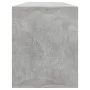 TV-Schrank aus betongrauem Sperrholz, 130 x 35 x 50 cm von vidaXL, TV-Möbel - Ref: Foro24-809588, Preis: 81,15 €, Rabatt: %