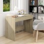 Schreibtisch aus Sonoma-Eichensperrholz, 101 x 50 x 76,5 cm von vidaXL, Schreibtische - Ref: Foro24-809560, Preis: 84,65 €, R...