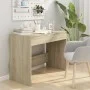 Schreibtisch aus Sonoma-Eichensperrholz, 101 x 50 x 76,5 cm von vidaXL, Schreibtische - Ref: Foro24-809560, Preis: 81,89 €, R...