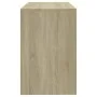 Schreibtisch aus Sonoma-Eichensperrholz, 101 x 50 x 76,5 cm von vidaXL, Schreibtische - Ref: Foro24-809560, Preis: 81,89 €, R...