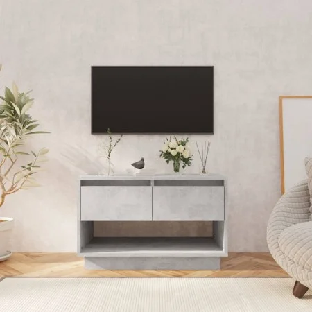 Mueble para TV madera contrachapada gris hormigón 70x41x44 cm de vidaXL, Muebles TV - Ref: Foro24-809498, Precio: 54,26 €, De...