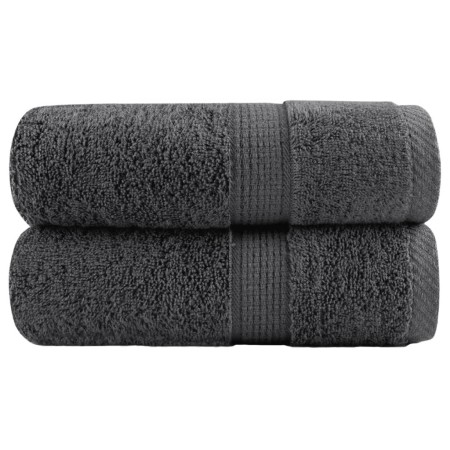 Toallas SOLUND 2 unidades gris antracita 30x30 cm 600 gsm | Foro24.es | Tu tienda online para hogar, jardín y más Foro24.es