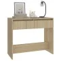Sonoma oak plywood console table 89x41x76.5 cm by vidaXL, Side tables - Ref: Foro24-809569, Price: 56,13 €, Discount: %