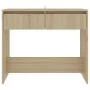 Konsolentisch aus Sonoma-Eichensperrholz, 89 x 41 x 76,5 cm von vidaXL, Seitentische - Ref: Foro24-809569, Preis: 56,13 €, Ra...