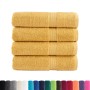 Toallas de ducha SOLUND 4 unidades dorado 70x140 cm 600 gsm | Foro24.es | Tu tienda online para hogar, jardín y más Foro24.es