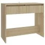 Konsolentisch aus Sonoma-Eichensperrholz, 89 x 41 x 76,5 cm von vidaXL, Seitentische - Ref: Foro24-809569, Preis: 56,13 €, Ra...