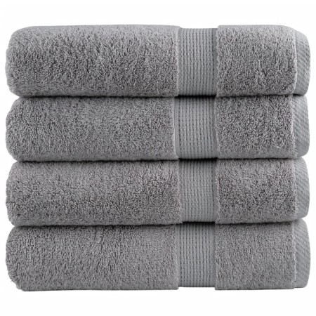 Toallas de ducha SOLUND 4 unidades gris 70x140 cm 600 gsm von , Handtücher - Ref: Foro24-137309, Preis: 52,49 €, Rabatt: %