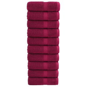 Toallas SOLUND 10 unidades burdeos 30x30 cm 600 gsm von , Handtücher - Ref: Foro24-137205, Preis: 19,07 €, Rabatt: %
