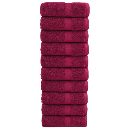 Toallas SOLUND 10 unidades burdeos 30x30 cm 600 gsm von , Handtücher - Ref: Foro24-137205, Preis: 19,07 €, Rabatt: %