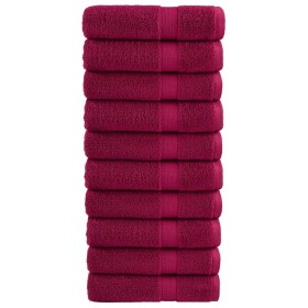 Toallas de mano SOLUND 10 unidades burdeos 50x100 cm 600 gsm by , Towels - Ref: Foro24-137211, Price: 73,22 €, Discount: %