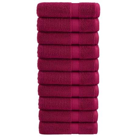 Toallas de mano SOLUND 10 unidades burdeos 50x100 cm 600 gsm von , Handtücher - Ref: Foro24-137211, Preis: 73,22 €, Rabatt: %