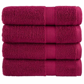 Toallas de ducha SOLUND 4 unidades burdeos 70x140 cm 600 gsm by , Towels - Ref: Foro24-137213, Price: 51,92 €, Discount: %