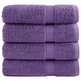 Toallas de mano SOLUND 4 unidades morado 50x100 cm 600 gsm von , Handtücher - Ref: Foro24-137354, Preis: 31,21 €, Rabatt: %