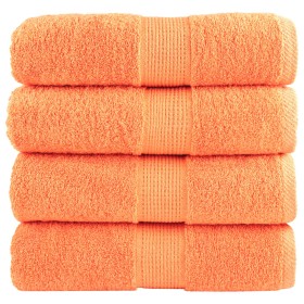 Toallas de invitados SOLUND 4 uds naranja 30x50 cm 600 gsm von , Handtücher - Ref: Foro24-137375, Preis: 16,13 €, Rabatt: -5%%