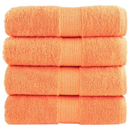 Toallas de invitados SOLUND 4 uds naranja 30x50 cm 600 gsm von , Handtücher - Ref: Foro24-137375, Preis: 16,13 €, Rabatt: -5%%