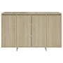 Sideboard aus Sonoma-Eichensperrholz, 120 x 41 x 75 cm von vidaXL, Sideboards - Ref: Foro24-809605, Preis: 141,36 €, Rabatt: %