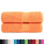 Toallas de ducha SOLUND 2 unidades naranja 70x140 cm 600 gsm von , Handtücher - Ref: Foro24-137380, Preis: 32,02 €, Rabatt: -5%%