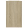 Sideboard aus Sonoma-Eichensperrholz, 120 x 41 x 75 cm von vidaXL, Sideboards - Ref: Foro24-809605, Preis: 141,36 €, Rabatt: %