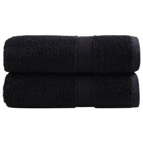 Toallas SOLUND 2 unidades negro 30x30 cm 600 gsm by , Towels - Ref: Foro24-137419, Price: 10,60 €, Discount: %