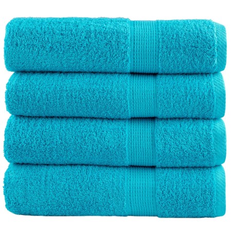 Toallas de mano SOLUND 4 unidades turquesa 50x100 cm 600 gsm von , Handtücher - Ref: Foro24-137450, Preis: 28,04 €, Rabatt: %