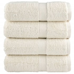 Toallas de invitados SOLUND 4 uds crema 30x50 cm 600 gsm by , Towels - Ref: Foro24-137471, Price: 15,55 €, Discount: %