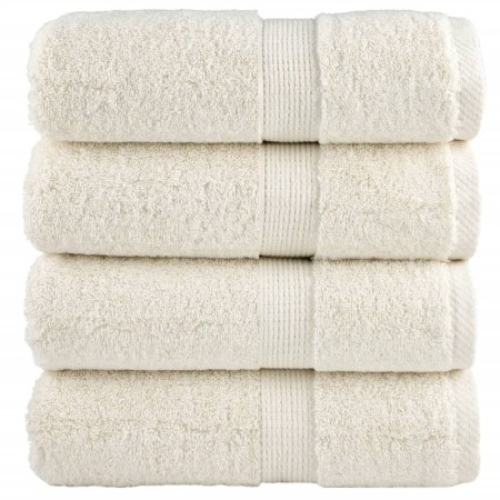 Toallas de invitados SOLUND 4 uds crema 30x50 cm 600 gsm by , Towels - Ref: Foro24-137471, Price: 15,55 €, Discount: %