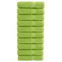 Toallas de mano SOLUND 10 uds verde manzana 50x100 cm 600 gsm | Foro24.es | Tu tienda online para hogar, jardín y más Foro24.es