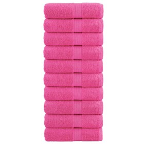Toallas de invitados SOLUND 10 uds rosa 30x50 cm 600 gsm von , Handtücher - Ref: Foro24-137520, Preis: 26,54 €, Rabatt: -5%%
