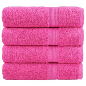 Toallas de mano SOLUND 4 unidades rosa 50x100 cm 600 gsm by , Towels - Ref: Foro24-137522, Price: 28,16 €, Discount: %