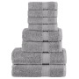 Juego de toallas premium SOLUND 8 unidades gris 600 gsm von , Handtücher - Ref: Foro24-137543, Preis: 56,12 €, Rabatt: %