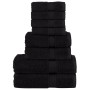 Juego de toallas premium SOLUND 8 unidades negro 600 gsm von , Handtücher - Ref: Foro24-137548, Preis: 54,18 €, Rabatt: -5%%