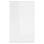Glossy white plywood sideboard 135x41x75 cm by vidaXL, Sideboards - Ref: Foro24-809599, Price: 180,06 €, Discount: %