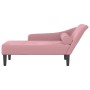 Sofá diván con cojines terciopelo rosa by , Daybeds - Ref: Foro24-4007591, Price: 165,21 €, Discount: %