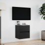 Mueble de TV de pared con luces LED negro 41x31x45 cm | Foro24.es | Tu tienda online para hogar, jardín y más Foro24.es