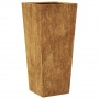Jardinera de acero oxidado 35x35x75 cm von , Töpfe und Pflanzgefäße - Ref: Foro24-851092, Preis: 58,18 €, Rabatt: %