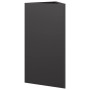 Jardinera triangular acero negro 40x34,5x70 cm von , Töpfe und Pflanzgefäße - Ref: Foro24-851157, Preis: 62,39 €, Rabatt: -5%%