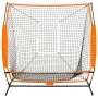 Multi-sport practice net for baseball, black, 174x76x158.5 cm by vidaXL, Baseball and softball - Ref: Foro24-93362, Price: 80...