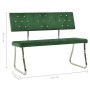 Banco de terciopelo verde oscuro 110 cm | Foro24.es | Tu tienda online para hogar, jardín y más Foro24.es