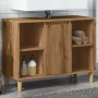 Mueble de baño madera de ingeniería roble artisian 80x33x60 cm von , Badezimmerwaschtische - Ref: Foro24-857134, Preis: 73,62...