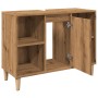 Mueble de baño madera de ingeniería roble artisian 80x33x60 cm von , Badezimmerwaschtische - Ref: Foro24-857134, Preis: 73,62...