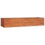 Arriate oxidado de acero corten 240x80x45 cm by , Pots and planters - Ref: Foro24-151960, Price: 88,55 €, Discount: %
