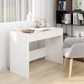 Schreibtisch aus weißem Sperrholz, 101 x 50 x 76,5 cm von vidaXL, Schreibtische - Ref: Foro24-809557, Preis: 80,21 €, Rabatt: %