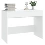 Escritorio de madera contrachapada blanco 101x50x76,5 cm de vidaXL, Escritorios - Ref: Foro24-809557, Precio: 85,37 €, Descue...