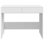 Schreibtisch aus weißem Sperrholz, 101 x 50 x 76,5 cm von vidaXL, Schreibtische - Ref: Foro24-809557, Preis: 80,21 €, Rabatt: %