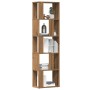 Estantería de madera de ingeniería roble artisan 45x24x159 cm by , Bookcases and shelves - Ref: Foro24-855785, Price: 71,14 €...