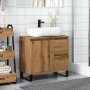 Mueble de lavabo madera de ingeniería roble artisan 65x33x60 cm von , Badezimmermöbel - Ref: Foro24-857230, Preis: 102,00 €, ...