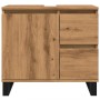 Mueble de lavabo madera de ingeniería roble artisan 65x33x60 cm von , Badezimmermöbel - Ref: Foro24-857230, Preis: 102,00 €, ...