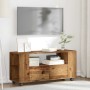 Mueble TV con ruedas madera ingeniería envejecida 102x34,5x43cm by , TV Furniture - Ref: Foro24-855990, Price: 94,85 €, Disco...