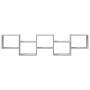Estante cubo de pared 5 compartimentos madera gris Sonoma by , Shelves and shelves - Ref: Foro24-860000, Price: 50,87 €, Disc...
